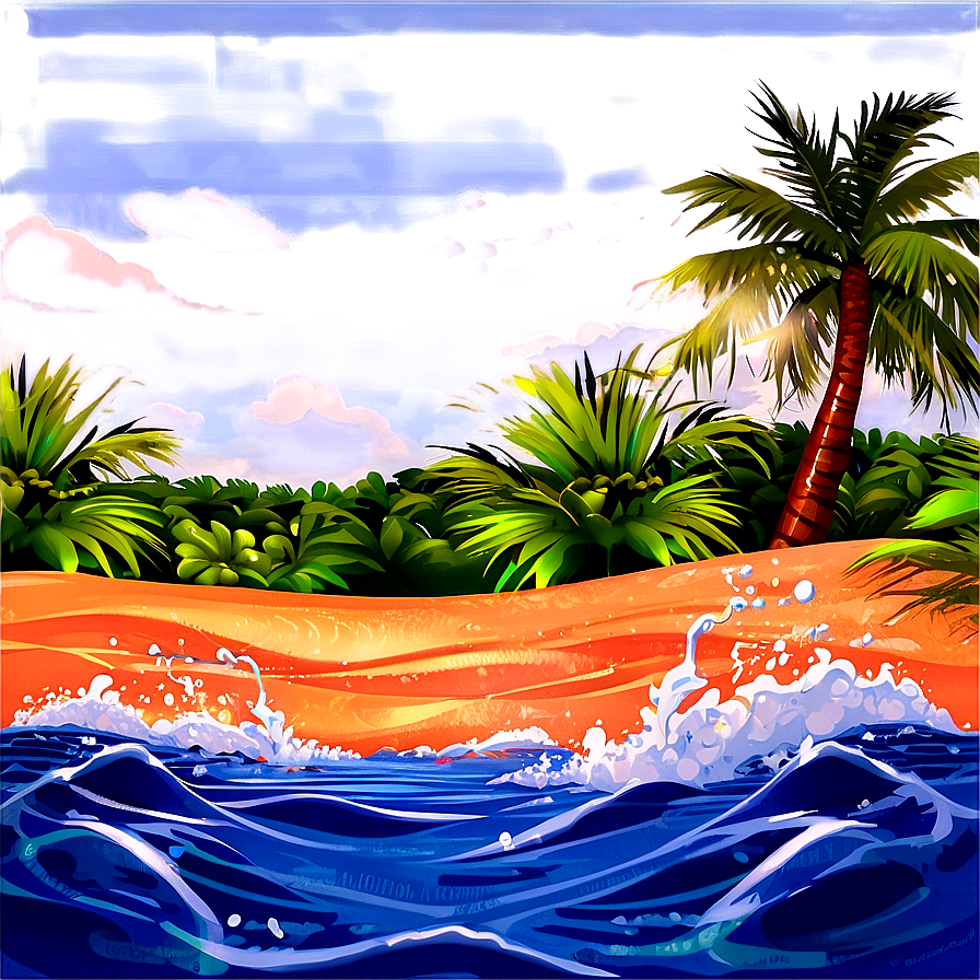 Idyllic Water Waves Png 9 PNG Image