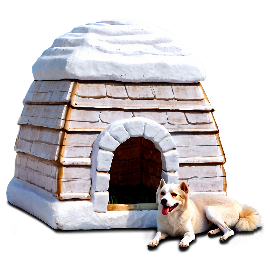 Igloo Dog House Png 06122024 PNG Image