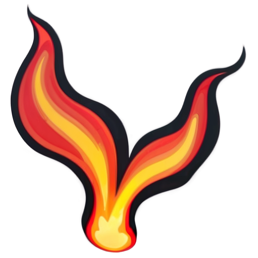 Ignite Fire Emoji Clipart Png 95 PNG Image