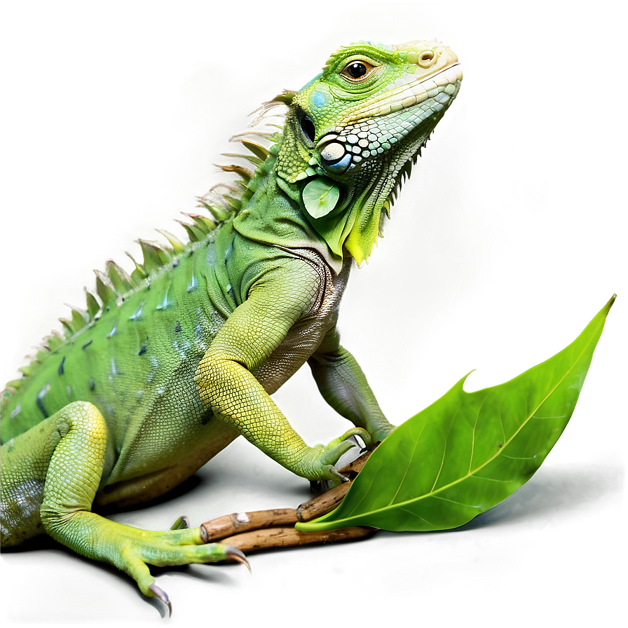 Iguana Eating Leaves Png Rio PNG Image