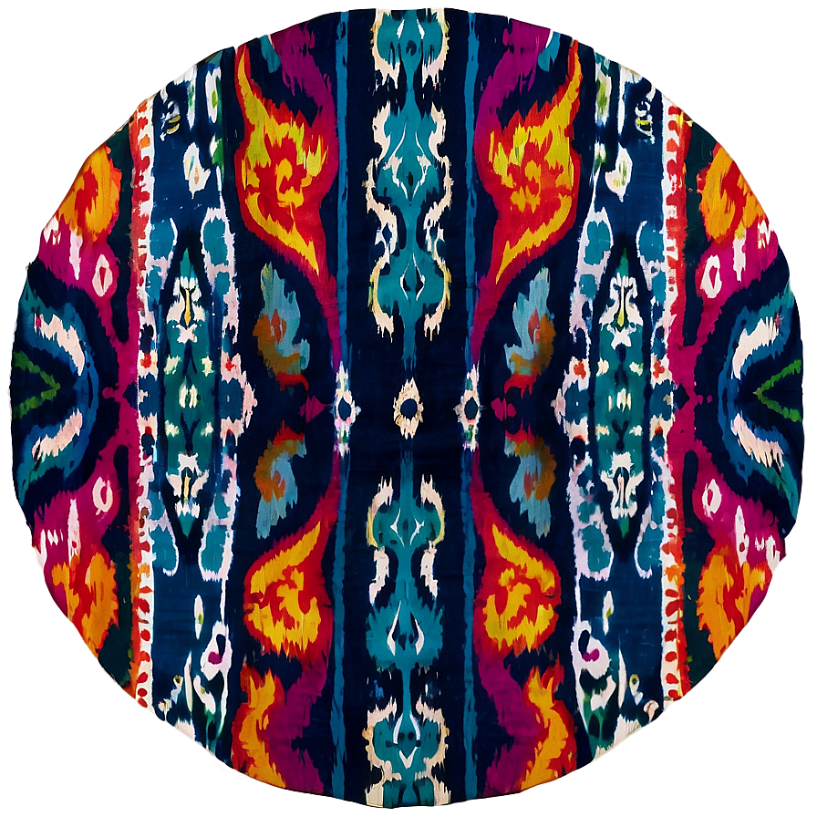 Ikat Fabric Pattern Png Gay PNG Image