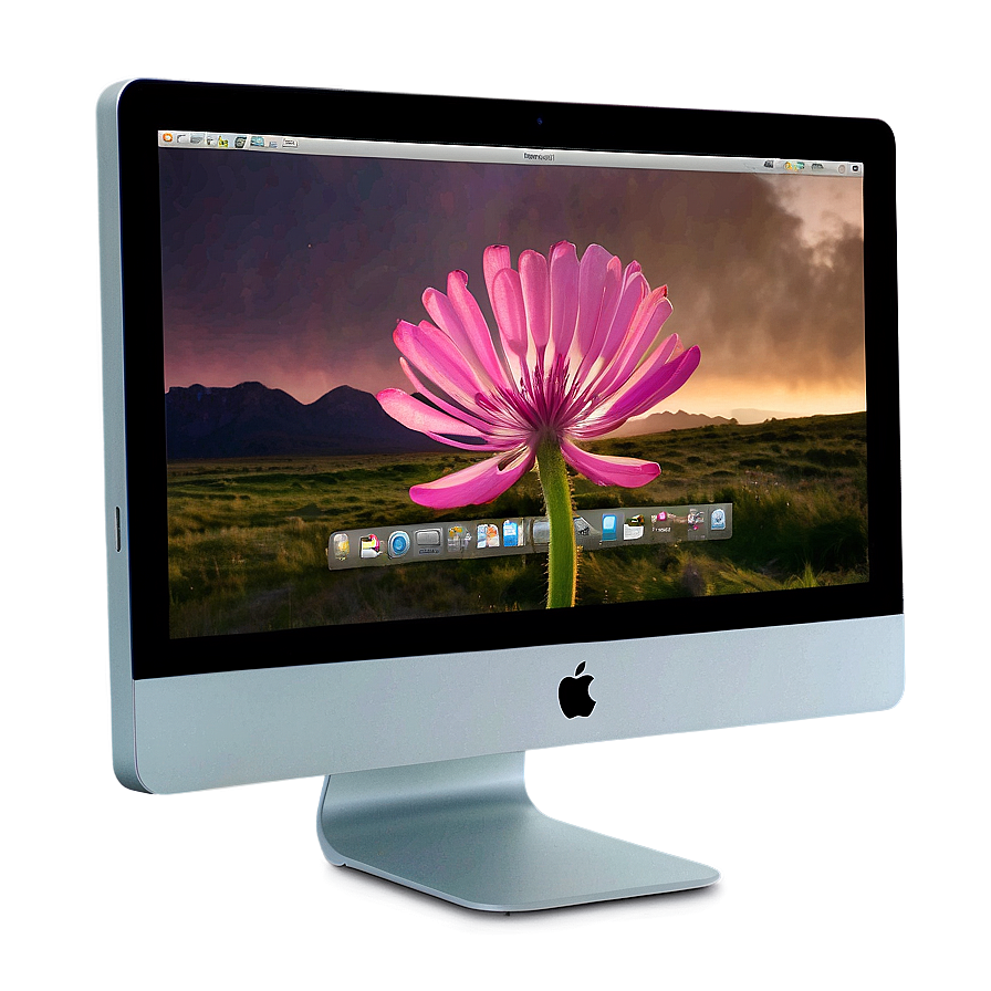 Imac With Dual Screens Png 05252024 PNG Image