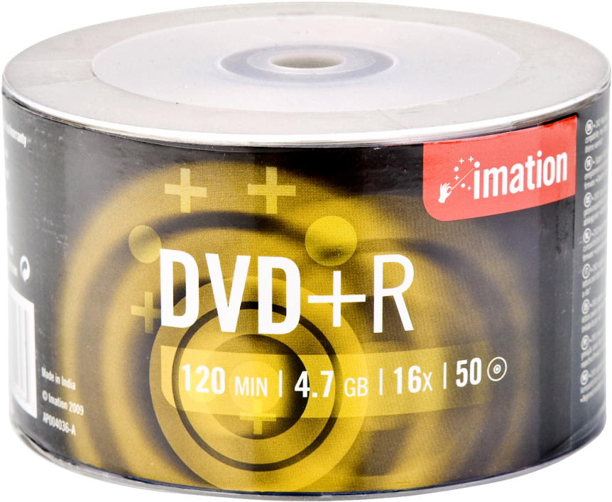 Imation D V Dplus R Spindle Pack PNG Image