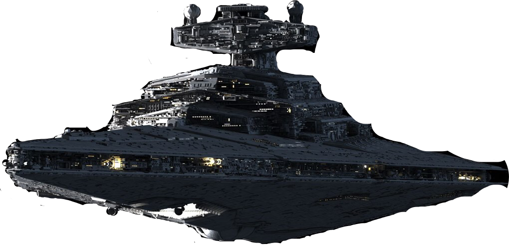 Imperial Star Destroyer Star Wars PNG Image