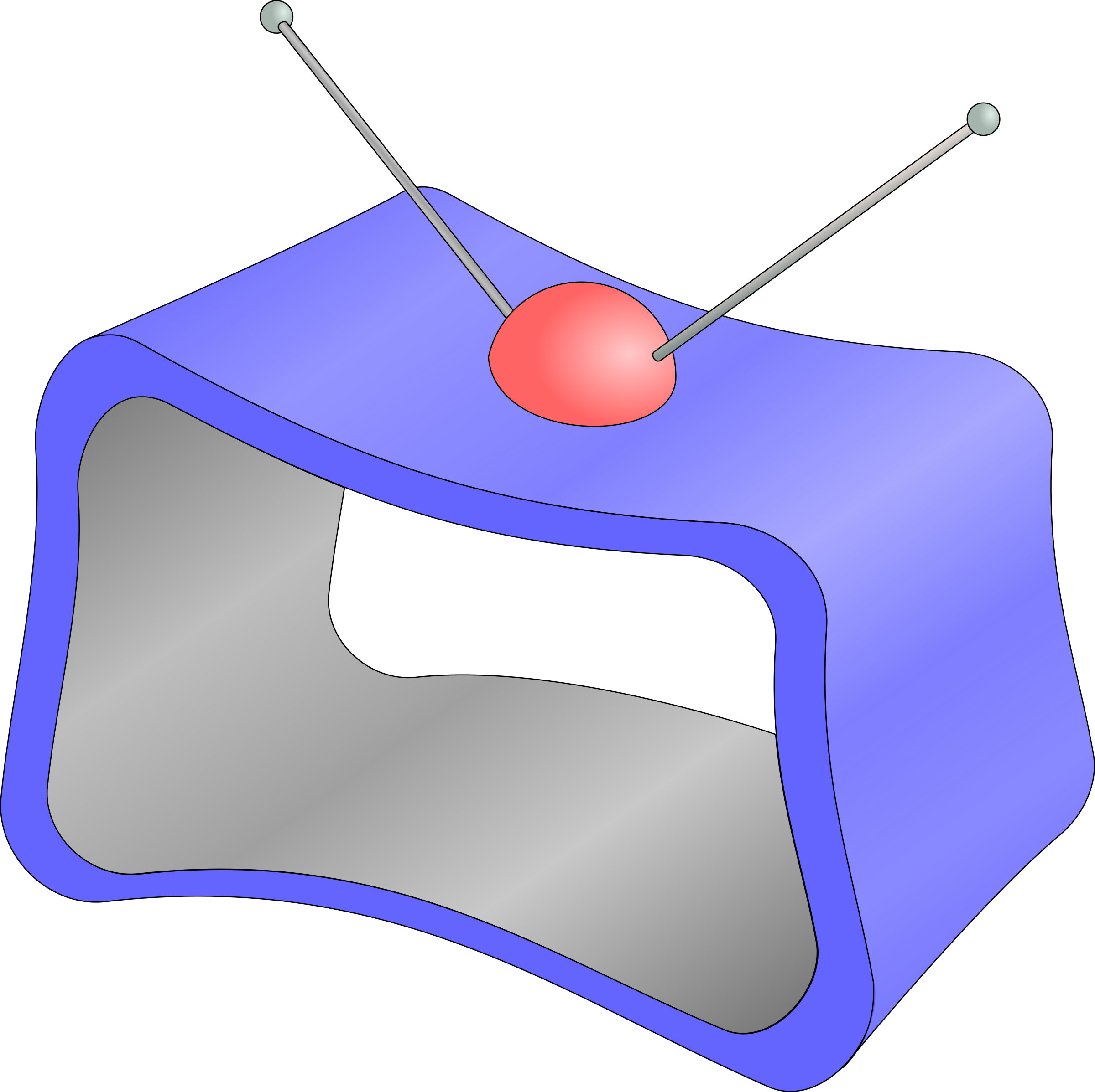 Impossible Shape With Balland Antennae PNG Image