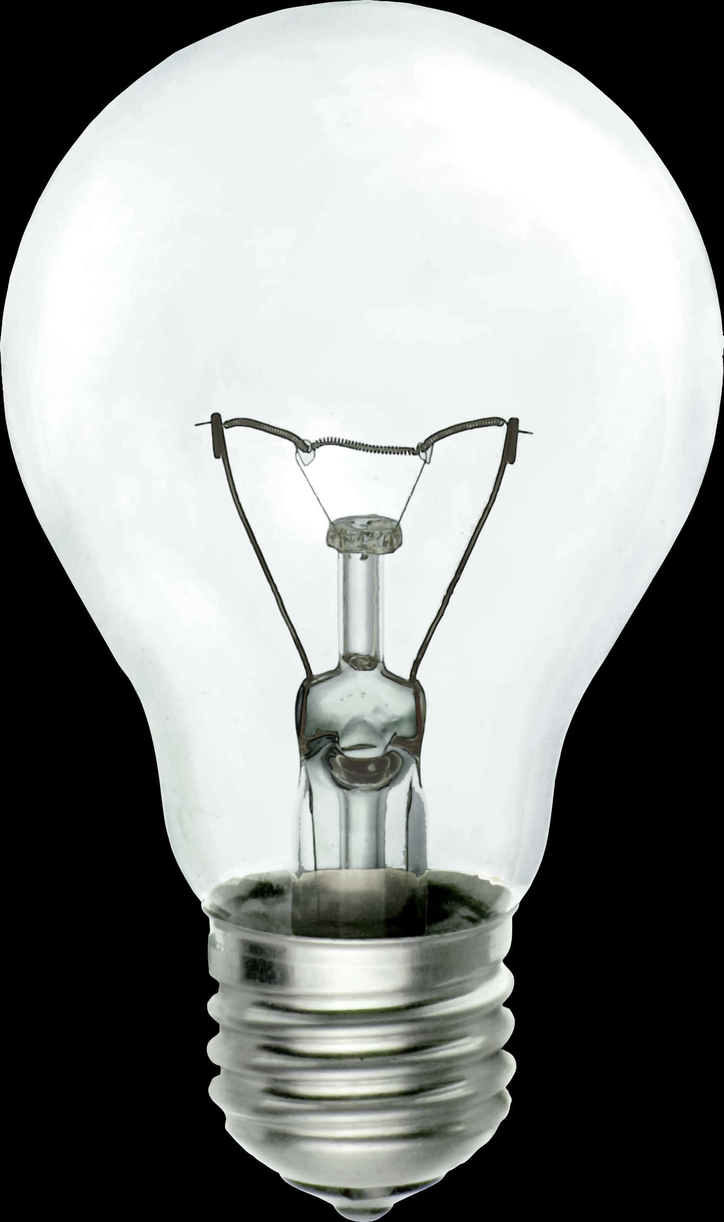 Incandescent Light Bulb Illumination PNG Image