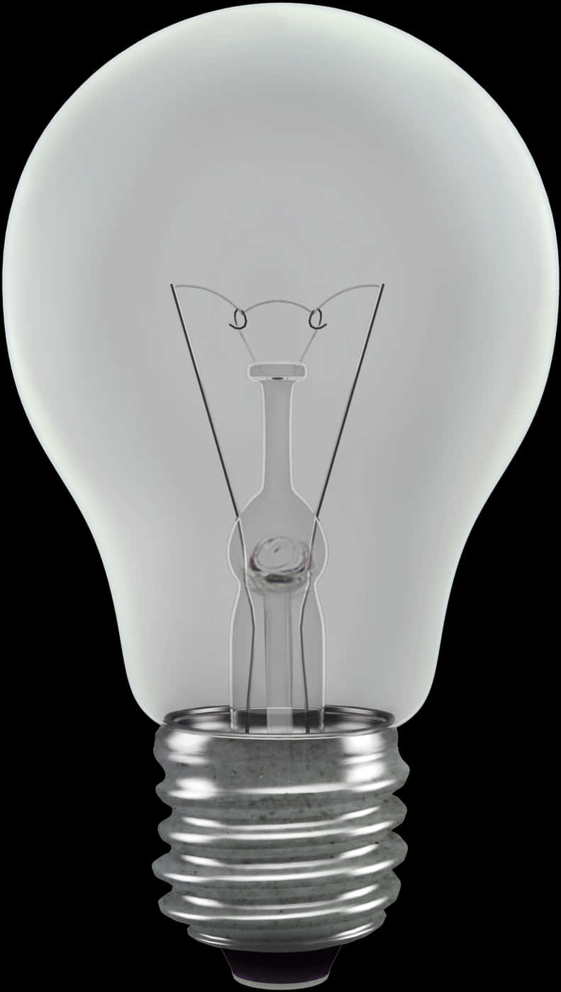 Incandescent Light Bulb Illumination PNG Image