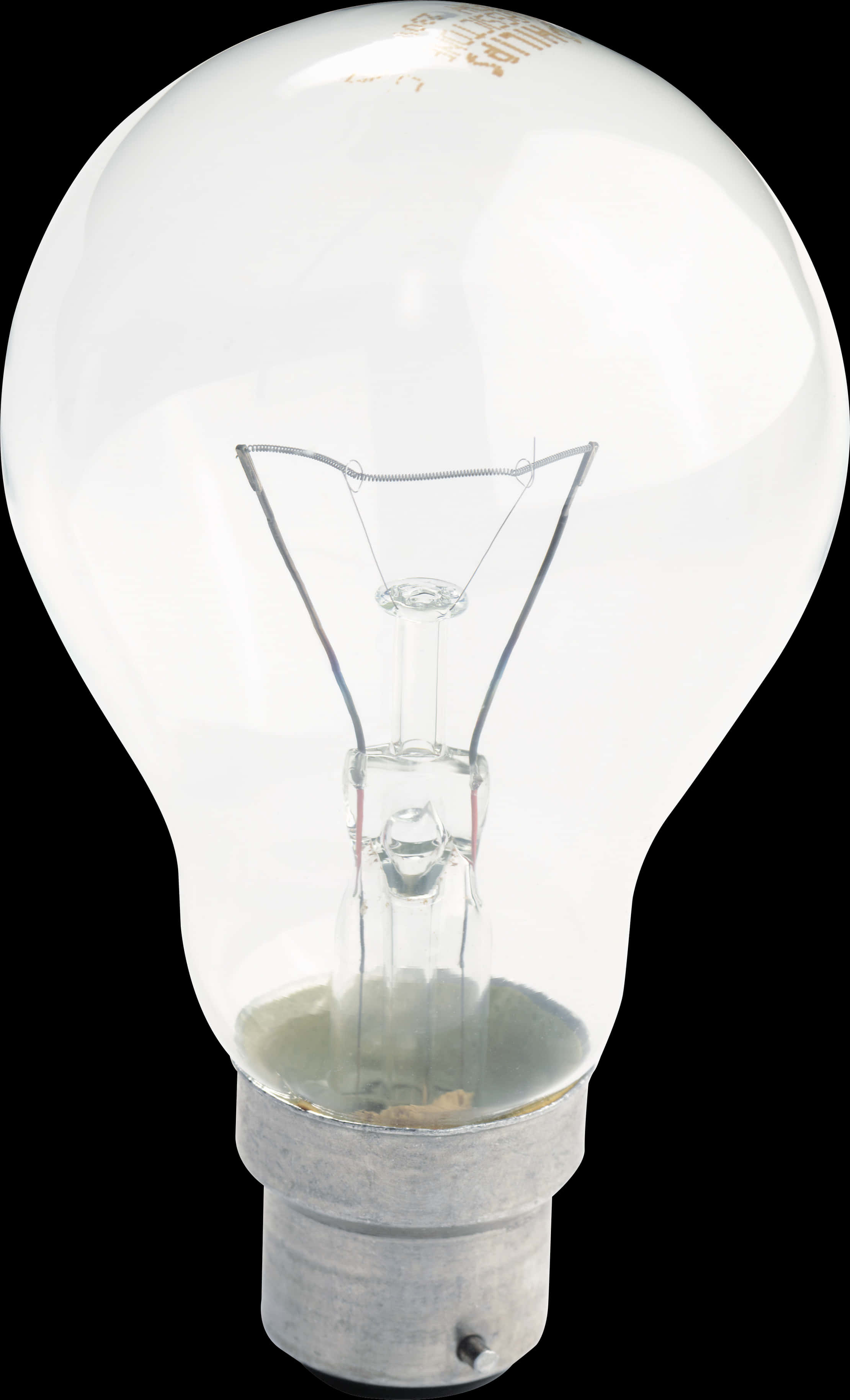 Incandescent Light Bulb Isolated PNG Image