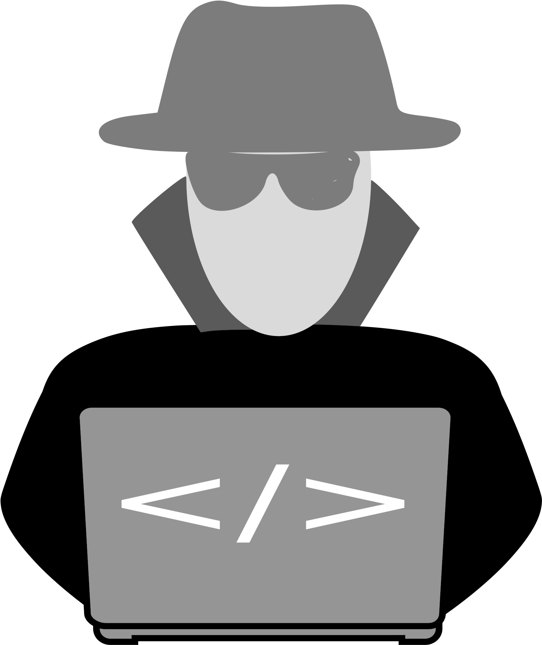 Incognito Hackerat Work PNG Image