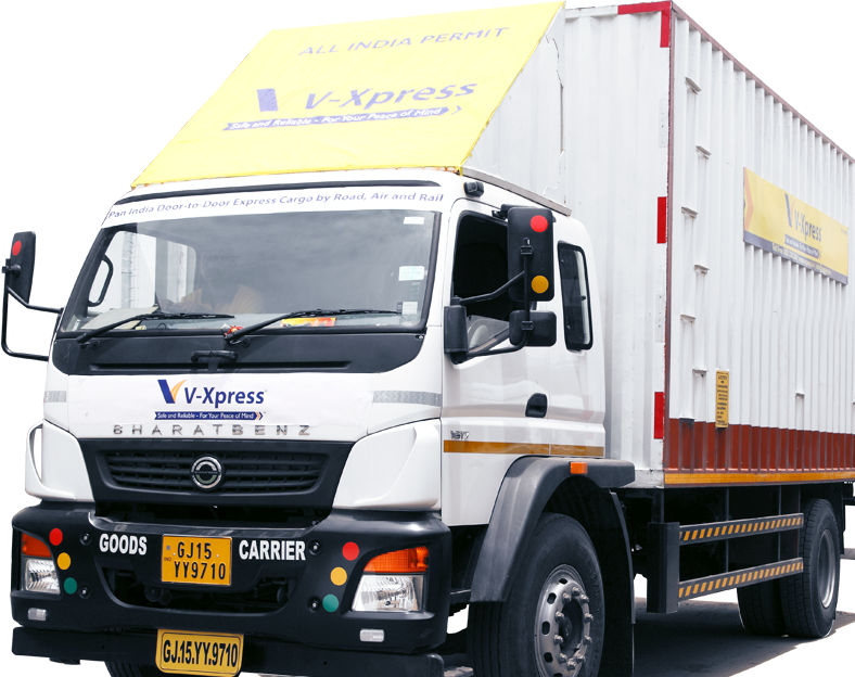 Indian Bharat Benz Truck V Xpress PNG Image