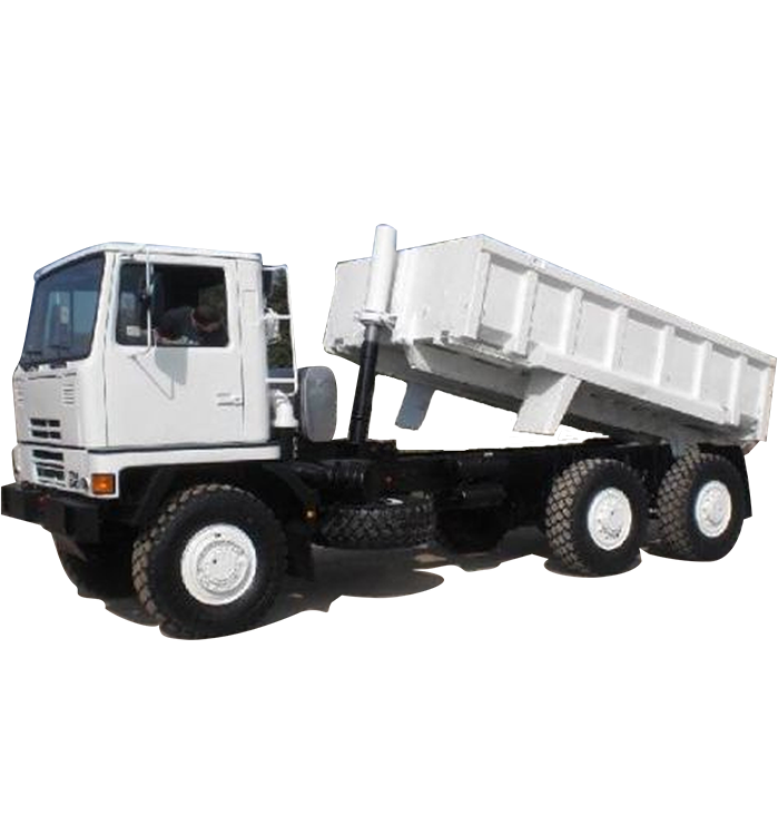 Indian Dump Truck Isolated PNG Image