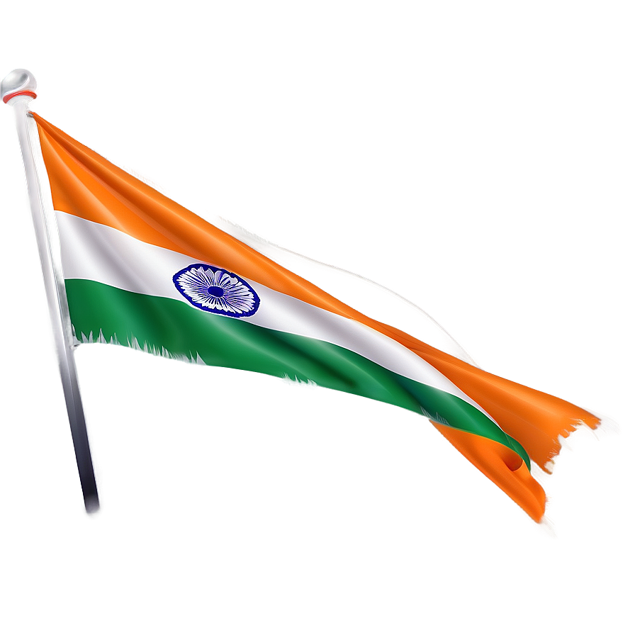 Indian Flag A PNG Image