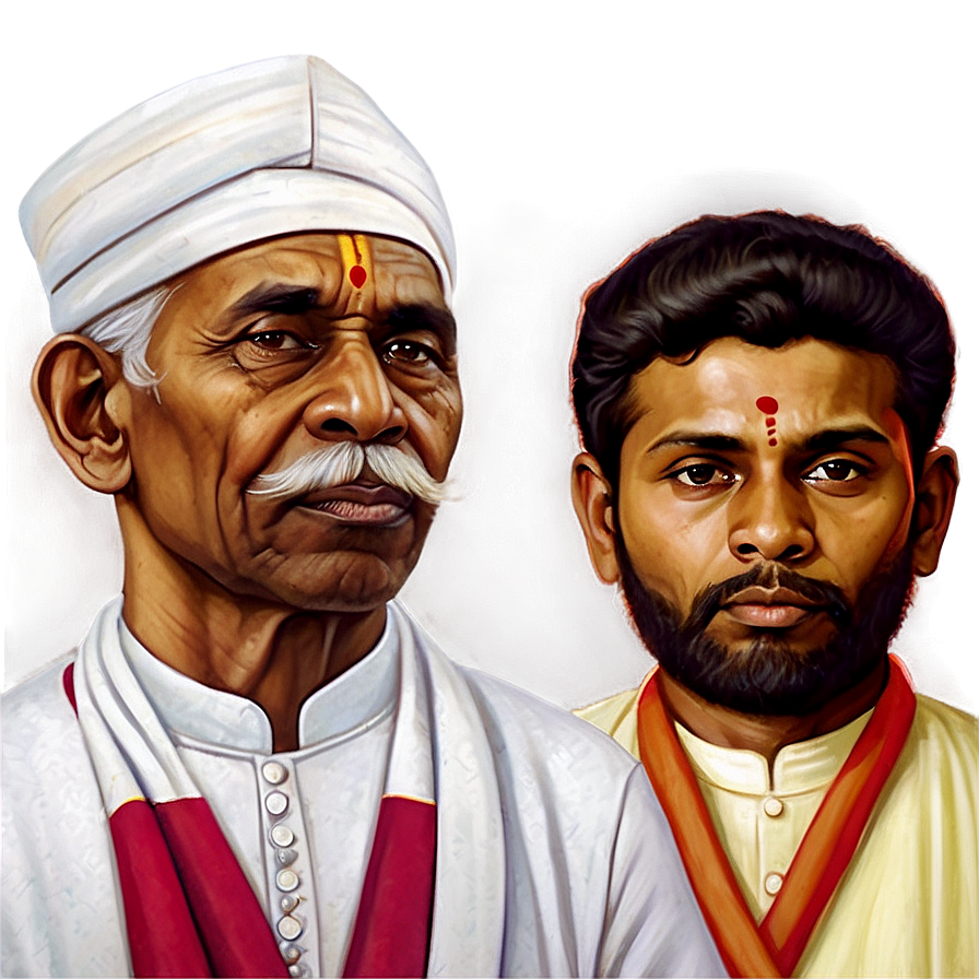 Indian Independence Movement Leaders Png Ati PNG Image