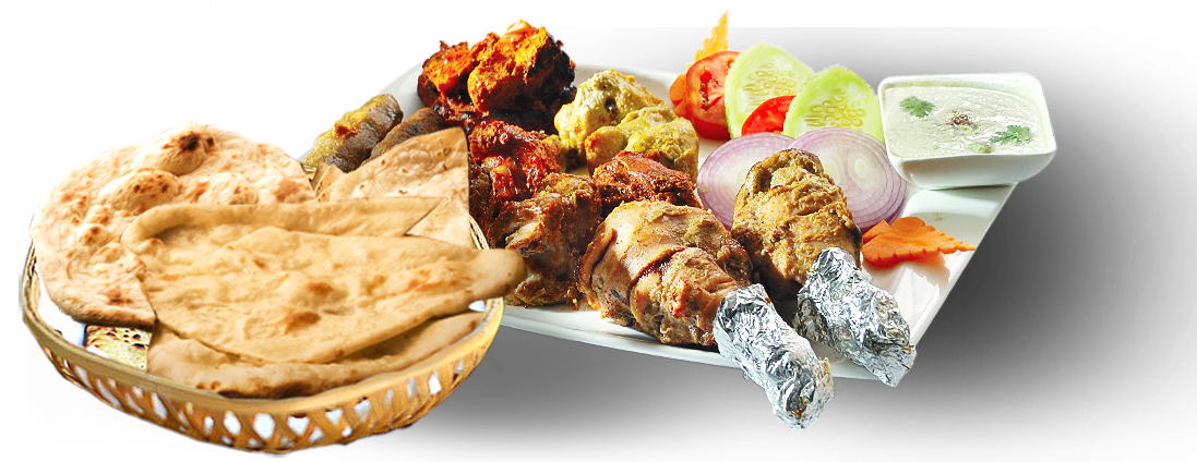 Indian Mixed Grill Platter PNG Image