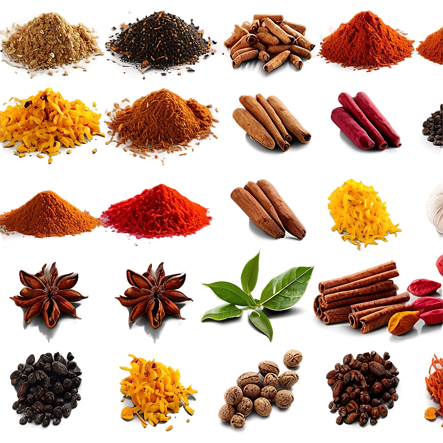 Indian Spices Png Vtw PNG Image