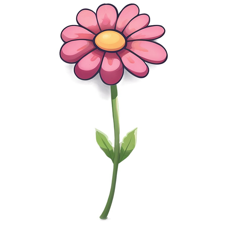 Indie Flower Cartoon Png Bim65 PNG Image