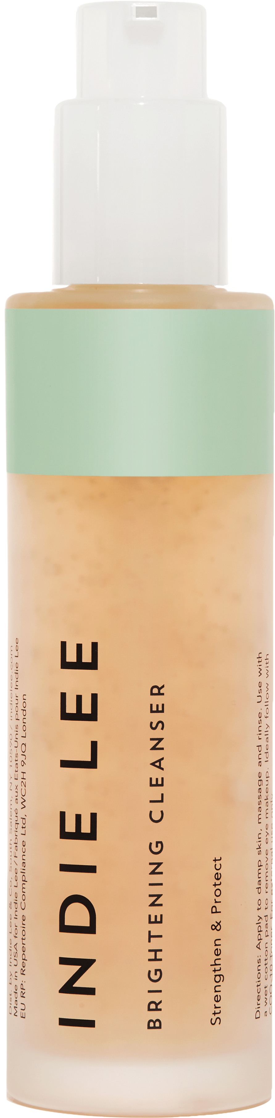 Indie Lee Brightening Cleanser Bottle PNG Image