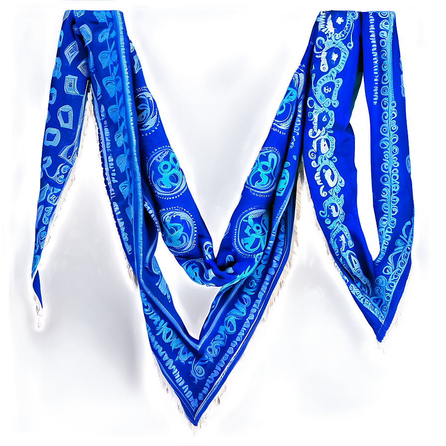 Indigo Bandana Background Png 05242024 PNG Image