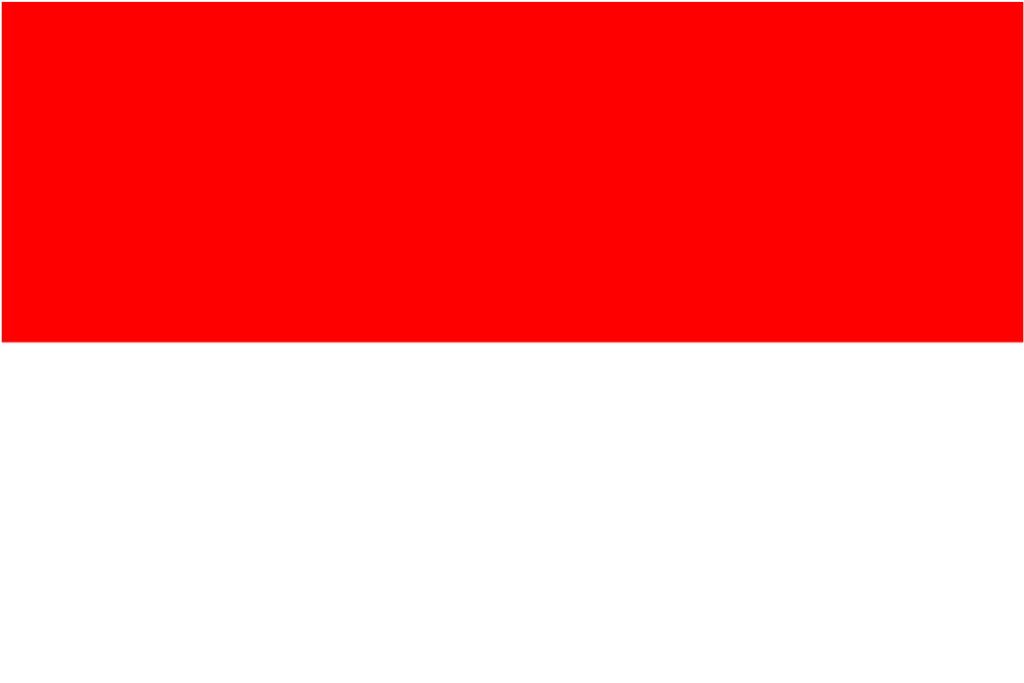 Indonesian_ Flag_ Horizontal_ Bicolor PNG Image