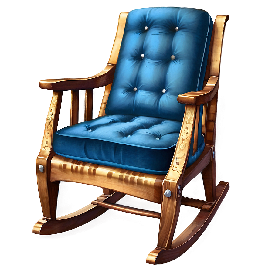 Indoor Rocking Chair Png 06122024 PNG Image