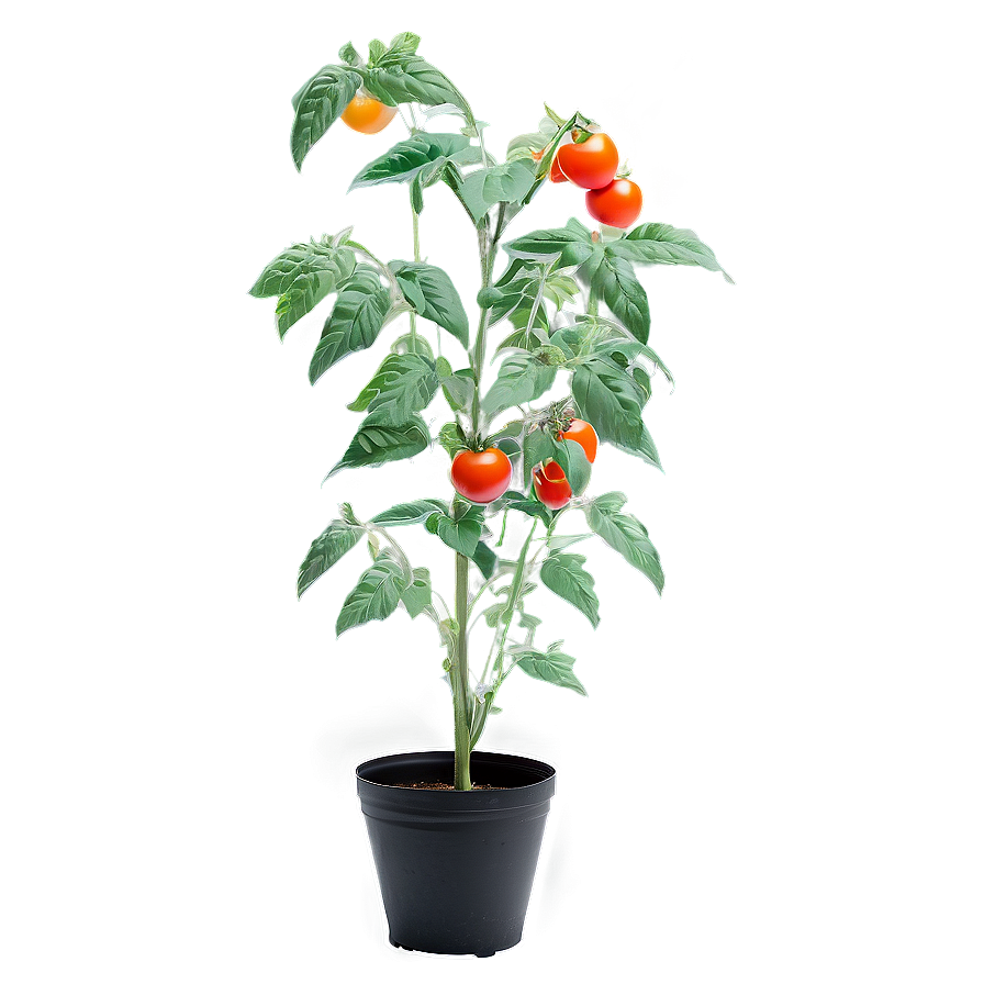 Indoor Tomato Plant Png Irc49 PNG Image