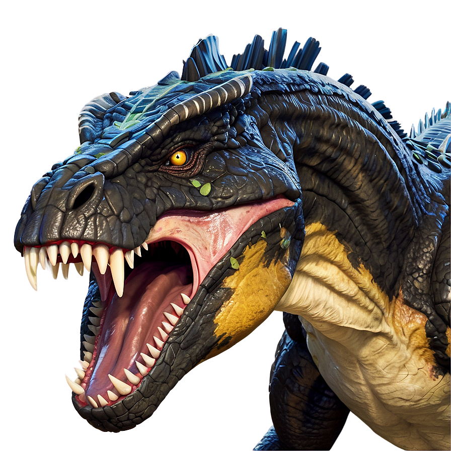 Indoraptor Dynamic Roar Png Fwd PNG Image