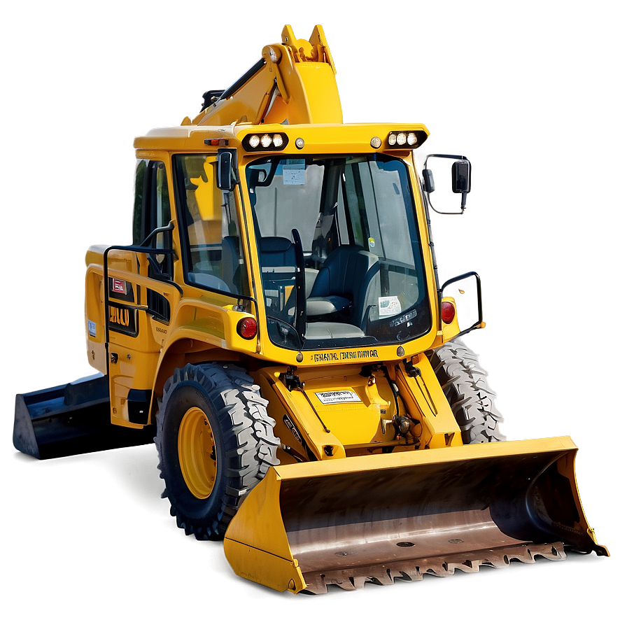 Industrial Backhoe For Rent Png Hip70 PNG Image