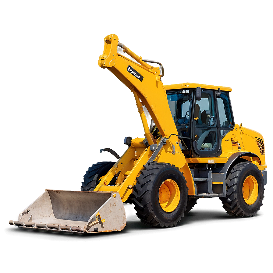 Industrial Backhoe Loader Png 16 PNG Image