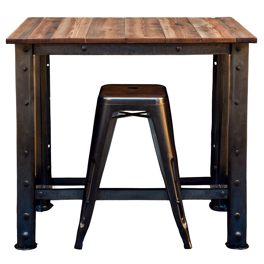 Industrial Bar Table Png Ekt PNG Image