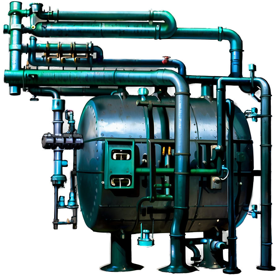 Industrial Boiler Png Uqc90 PNG Image