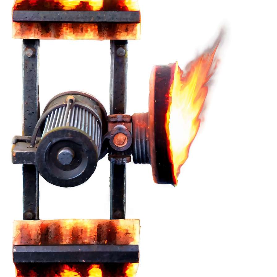 Industrial Forge Fire Png D PNG Image