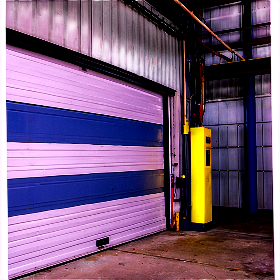 Industrial Garage Door Security Png Fpj PNG Image