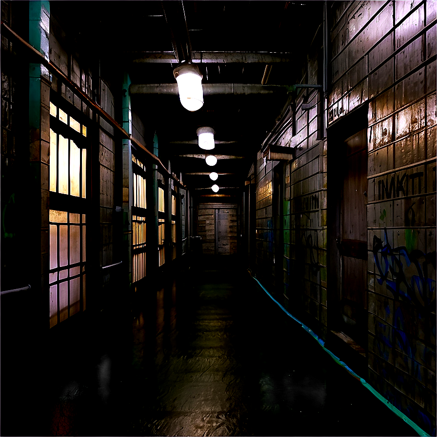 Industrial Hallway Looks Png Pio PNG Image