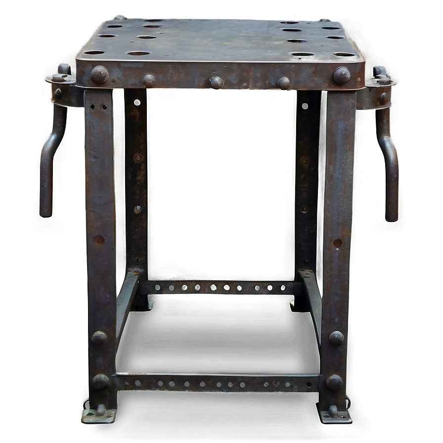 Industrial Iron Table Png Fxy PNG Image