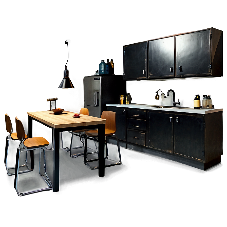 Industrial Kitchen Style Png 05242024 PNG Image