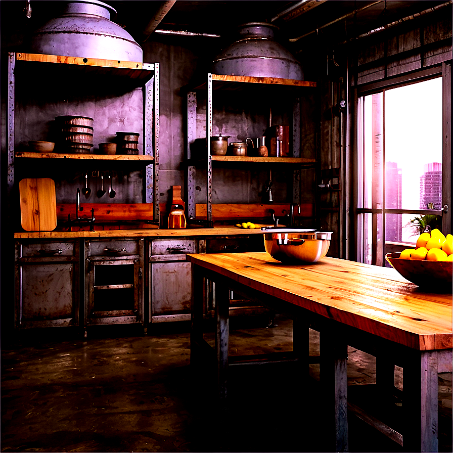 Industrial Kitchen Style Png Tfa PNG Image