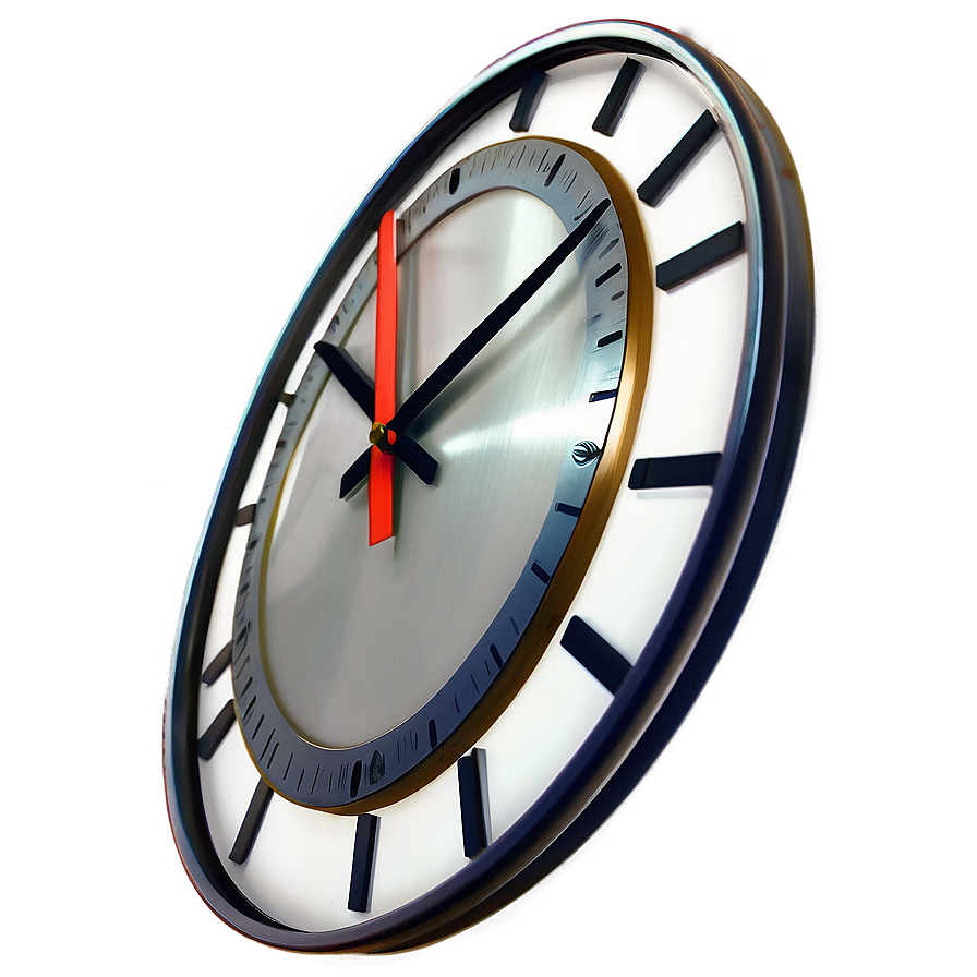 Industrial Large Clock Png 12 PNG Image