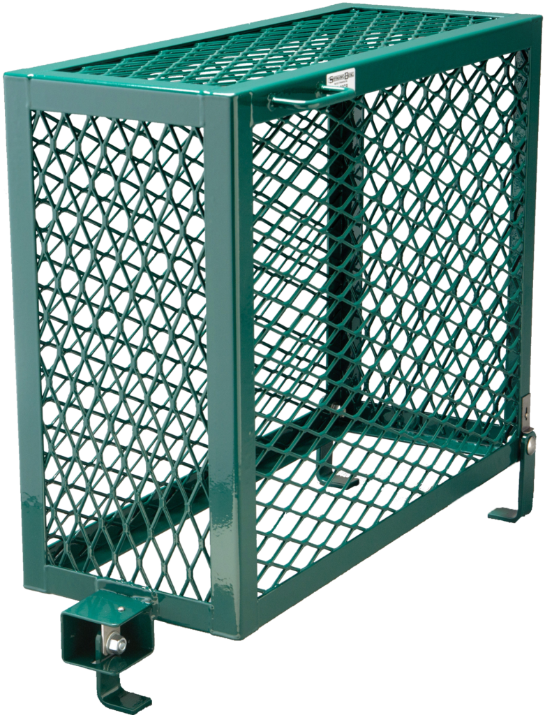 Industrial Metal Cage PNG Image