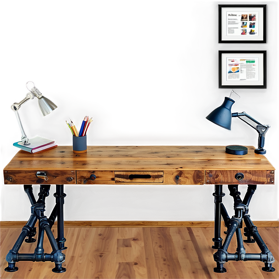 Industrial Pipe Desk Png 97 PNG Image