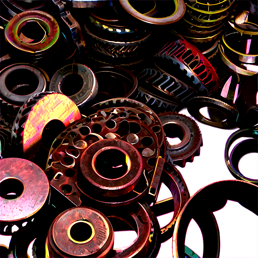 Industrial Scrap Metal Heap Png Ued PNG Image