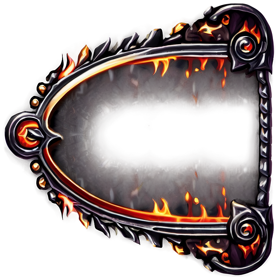 Inferno Border Png Hfk PNG Image