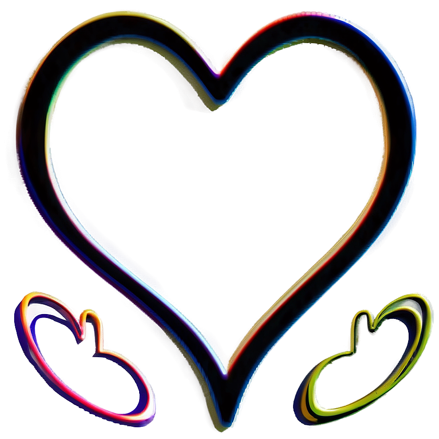 Infinity Heart Outline Png 39 PNG Image