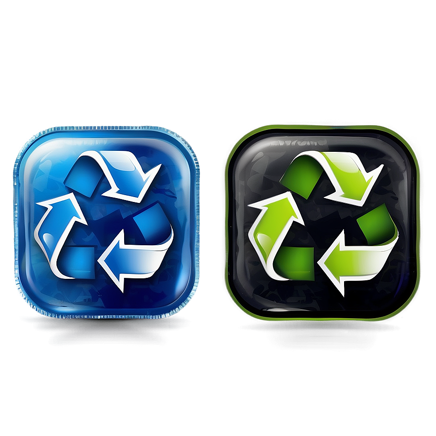 Infographic Style Recycle Icon Png 05252024 PNG Image