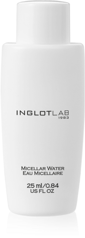 Inglot Lab_ Micellar_ Water_ Bottle PNG Image