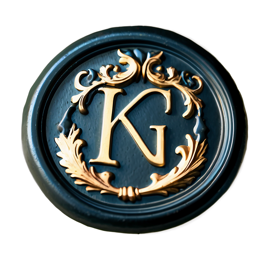 Initial Wax Seal Png Cvq17 PNG Image