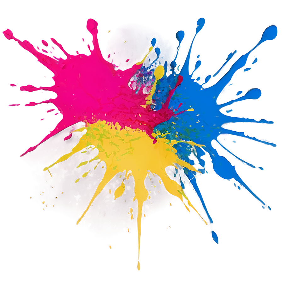 Ink Splatter Distress Png Ytq48 PNG Image