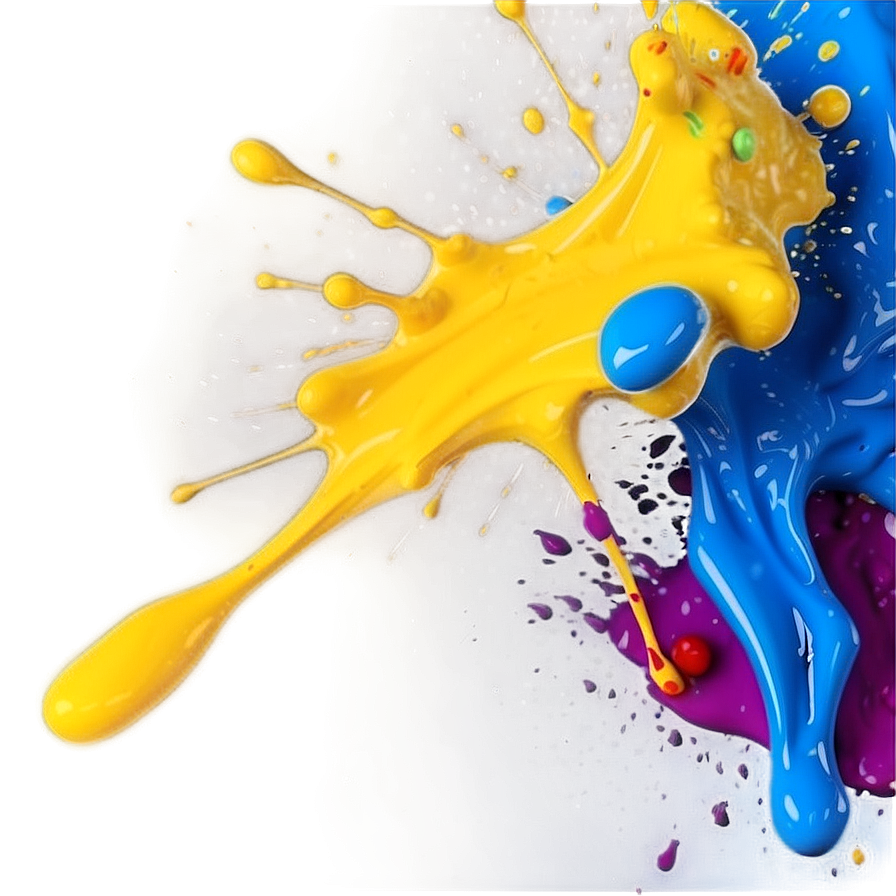 Ink Splatter Effect Png Qxa PNG Image