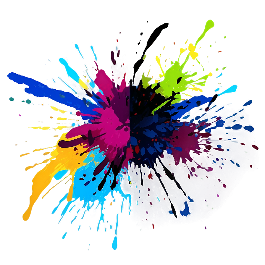 Ink Splatter Print Png 91 PNG Image