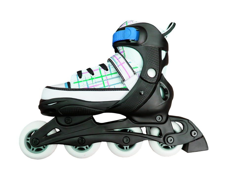 Inline Skate Product Showcase PNG Image