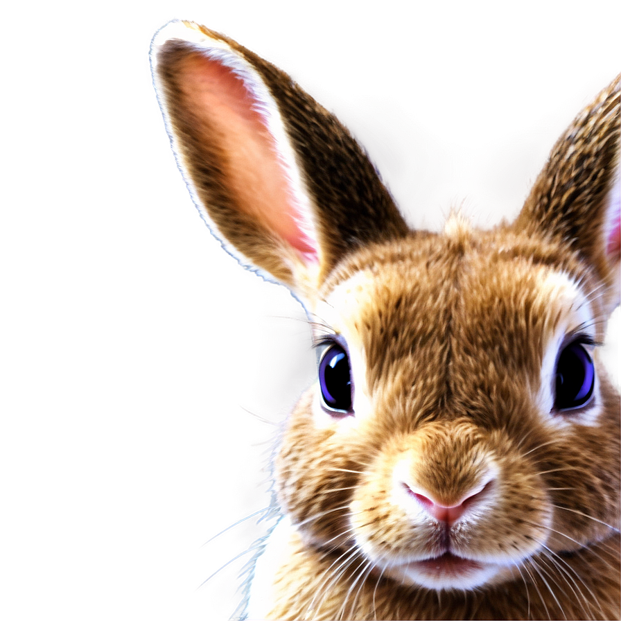 Innocent Rabbit Glance Png Fux PNG Image